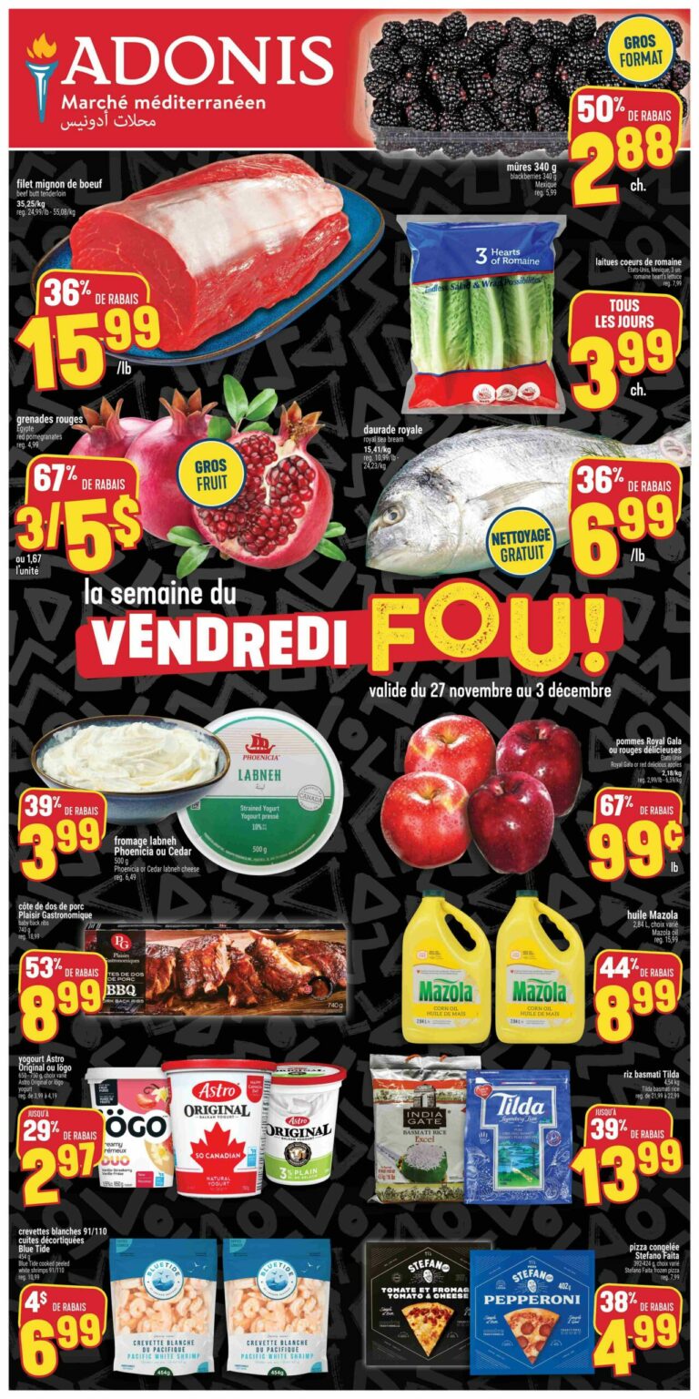 Circulaire Adonis Du 27 novembre au 3 décembre 2025