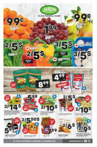 Circulaire Jardin du Mont Du 6 au 12 novembre 2025