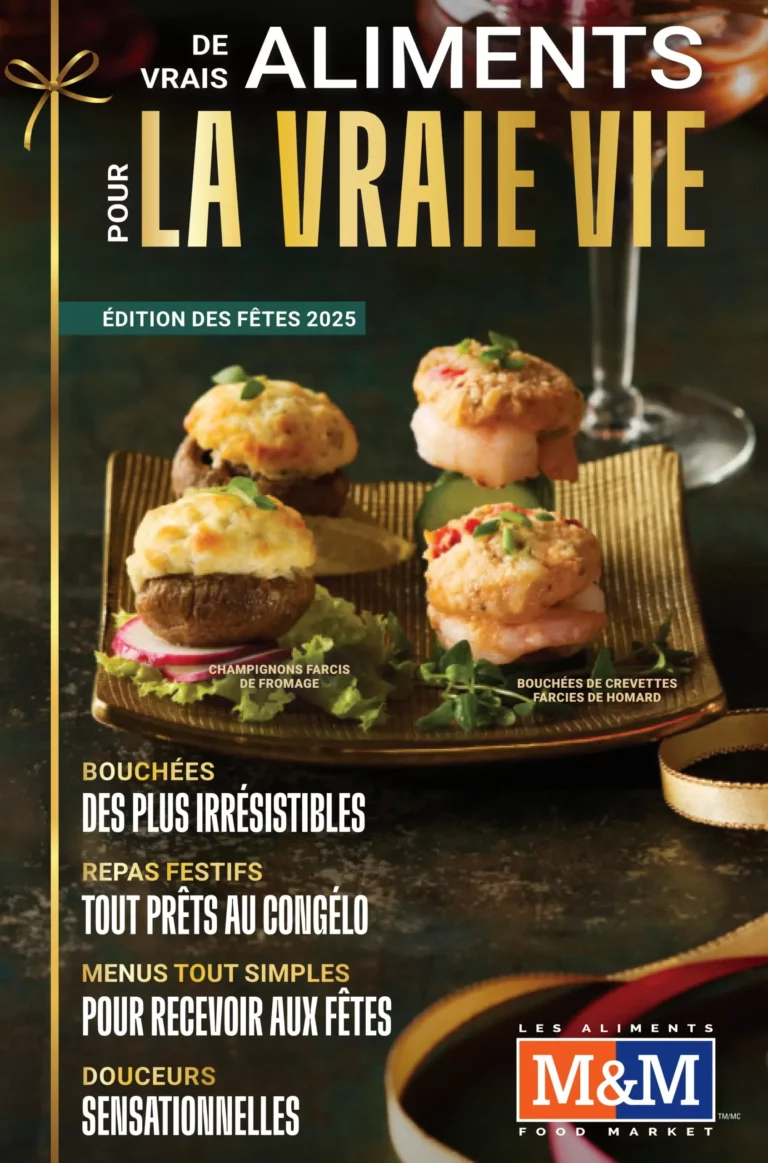 Circulaire Aliments M&M la vraie vie Du 6 novembre au 31 décembre 2025