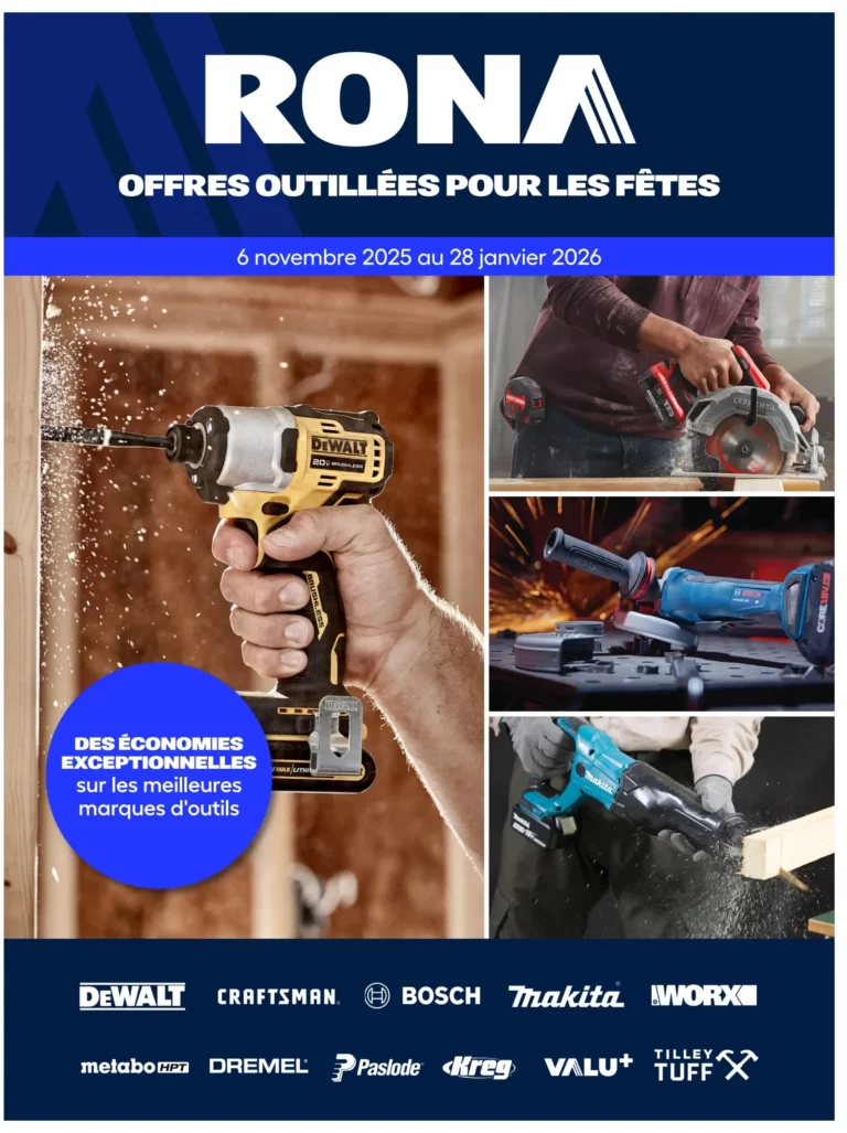 Circulaire Rona Du 6 novembre au 28 janvier 2026