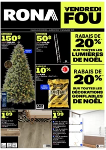 Circulaire Rona Du 6 au 19 novembre 2025
