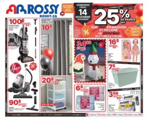 Circulaire Rossy Du 13 au 19 novembre 2025