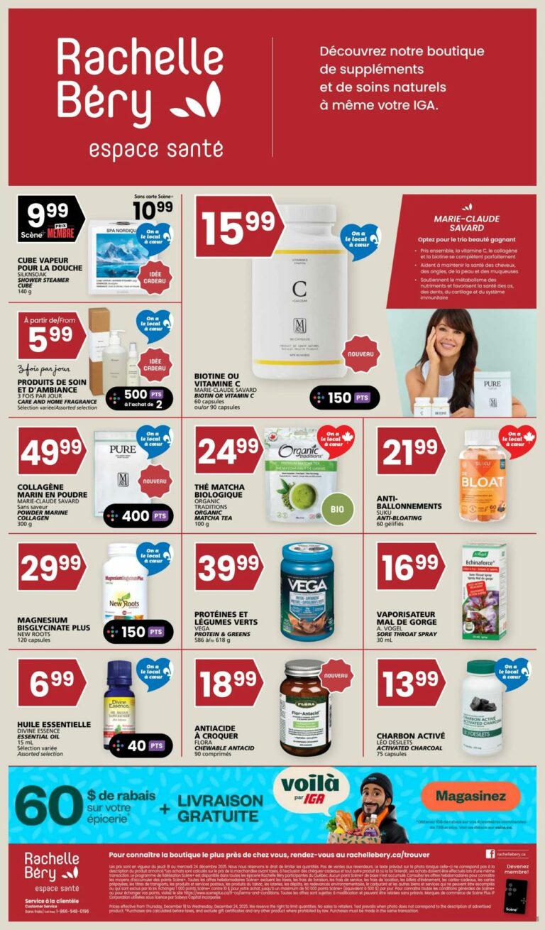 Circulaire Rachelle-Béry espace santé Du 18 au 24 décembre 2025