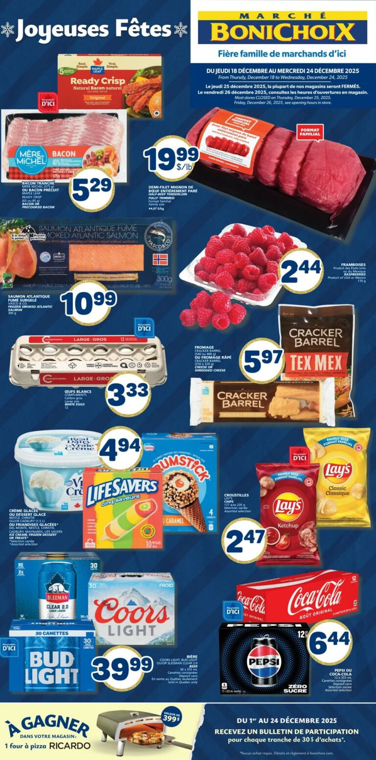 Circulaire Marché Bonichoix Du 18 au 24 décembre 2025