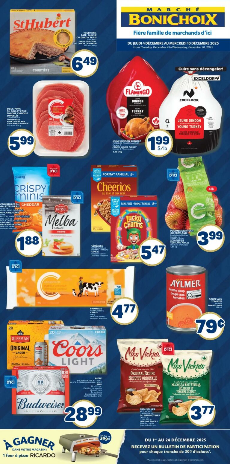 Circulaire Marché Bonichoix Du 4 au 10 décembre 2025