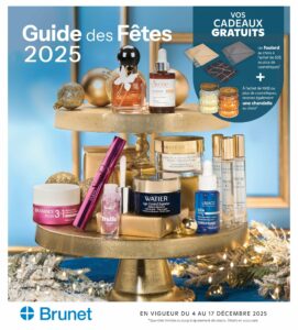 Circulaire Brunet – Guide des Fêtes 2025 Du 4 au 17 décembre 2025