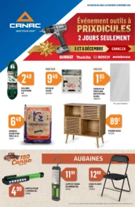 Circulaire Canac Du 4 au 10 décembre 2025
