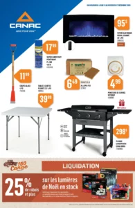 Circulaire Canac Du 11 au 17 décembre 2025