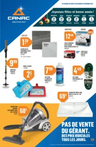 Circulaire Canac Du 18 au 31 décembre 2025