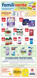 Circulaire Familiprix – Clinique Du 4 au 10 décembre 2025