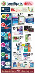 Circulaire Familiprix – Santé Du 1 au 7 janvier 2026