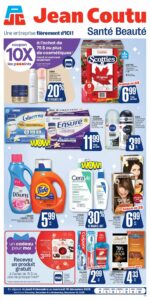 Circulaire Jean Coutu – santé beauté Du 4 au 10 décembre 2025