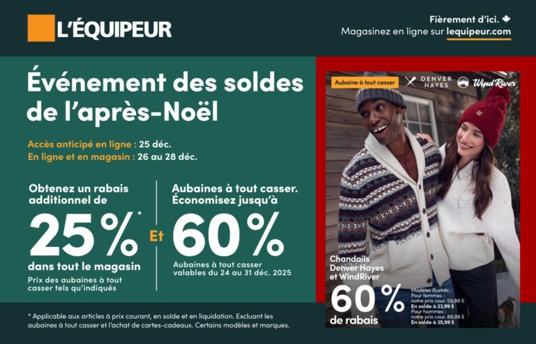 Circulaire L&rsquo;Équipeur Du 24 au 31 décembre 2025