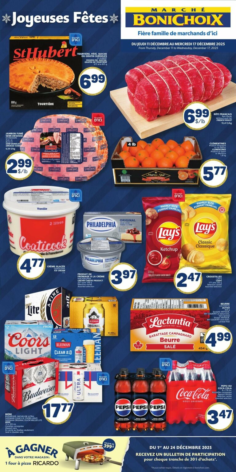 Circulaire Marché Bonichoix Du 11 au 17 décembre 2025