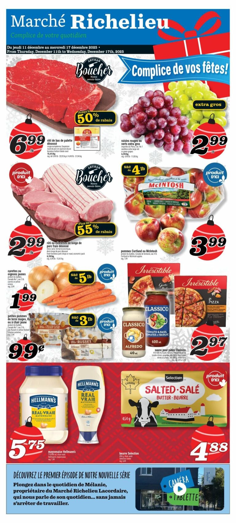 Circulaire Marché Richelieu Du 11 au 17 décembre 2025