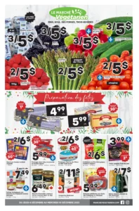 Circulaire Marché Végétarien Du 4 au 10 décembre 2025 Trois-Rivières