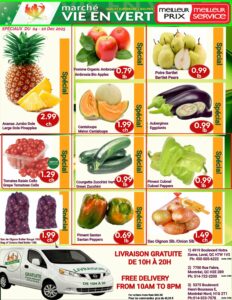 Circulaire Marché Vie en Vert Du 4 au 10 décembre 2025