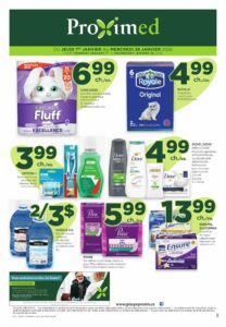 Circulaire Proxim – Proximed Du 1 au 28 janvier 2026