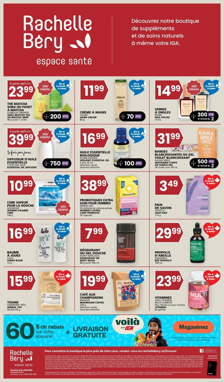 Circulaire Rachelle-Béry Espace Santé Du 11 au 17 décembre 2025