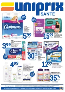 Circulaire Uniprix – Santé Du 11 au 17 décembre 2025