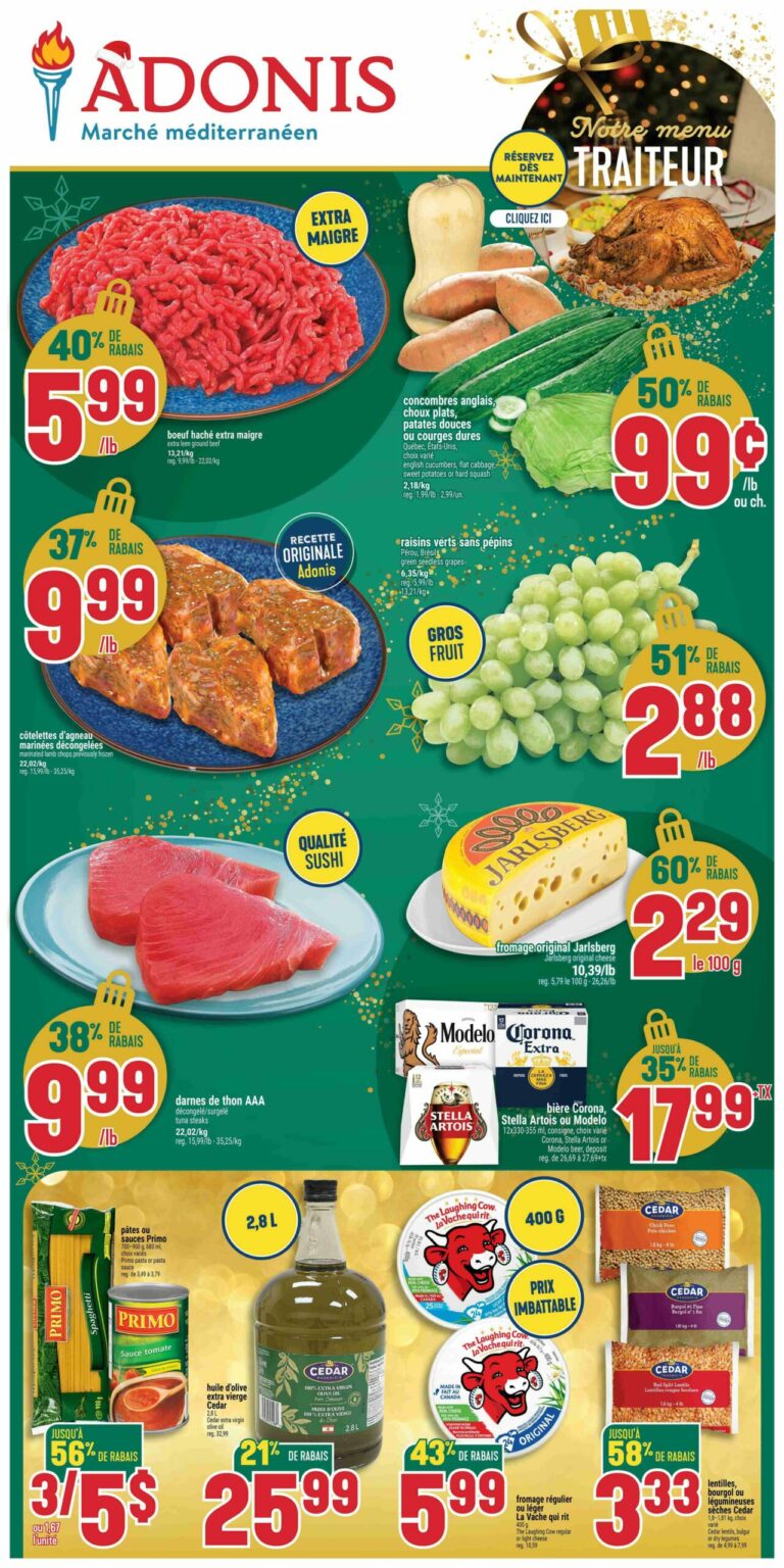Circulaire Adonis Du 4 au 10 décembre 2025