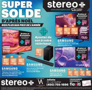 Circulaire Stéréo+ Du 24 décembre au 1 janvier 2026