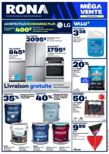 Circulaire Rona Du 18 au 31 décembre 2025