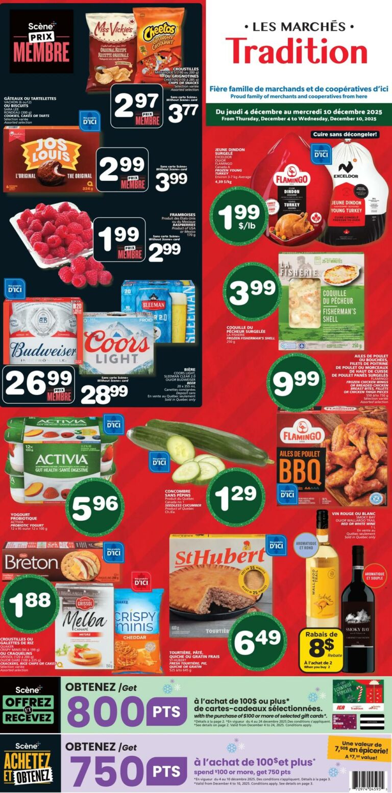 Circulaire Les Marchés Tradition Du 4 au 10 décembre 2025