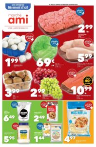 Circulaire Marché AMI Du 22 au 28 janvier 2026
