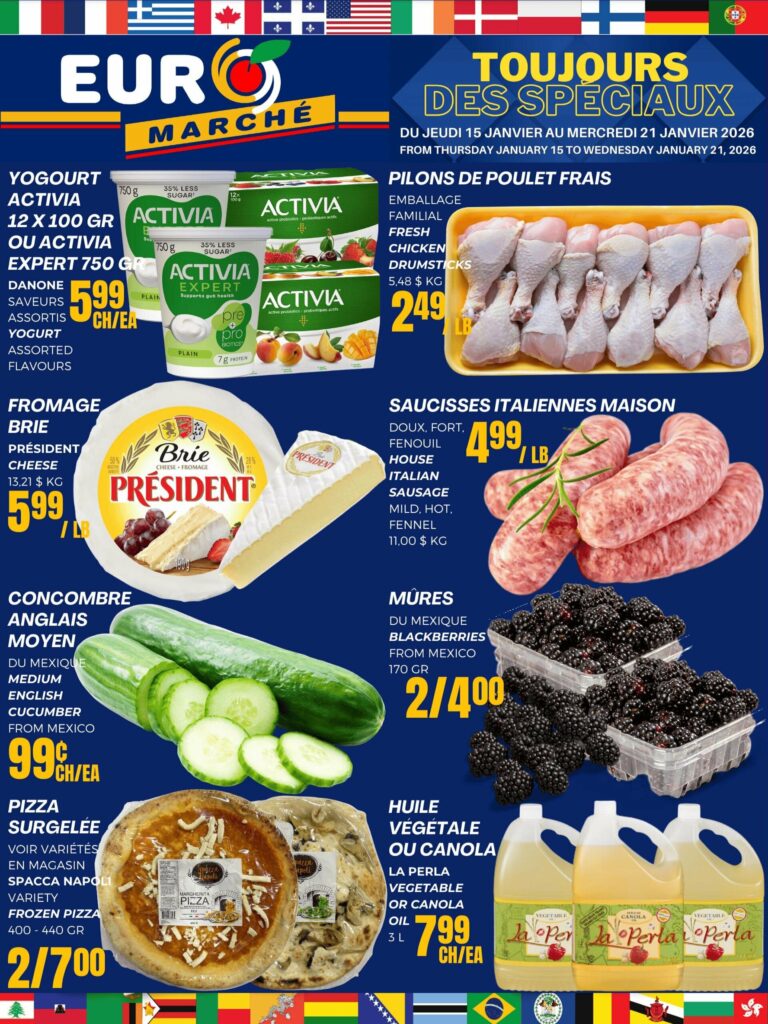 Circulaire Euromarché Du 15 au 21 janvier 2026