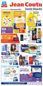 Circulaire Jean Coutu santé beauté Du 8 au 14 janvier 2026