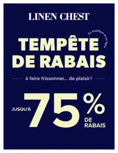 Circulaire Linen Chest – Du 28 janvier au 24 février 2026