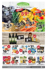 Circulaire Marché Végétarien Du 29 janvier au 4 février 2026 Trois-Rivières