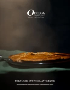 Circulaire Odessa Poissonnier Du 8 au 21 janvier 2026