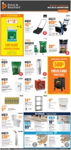 Circulaire Potvin & Bouchard Du 8 au 14 janvier 2026