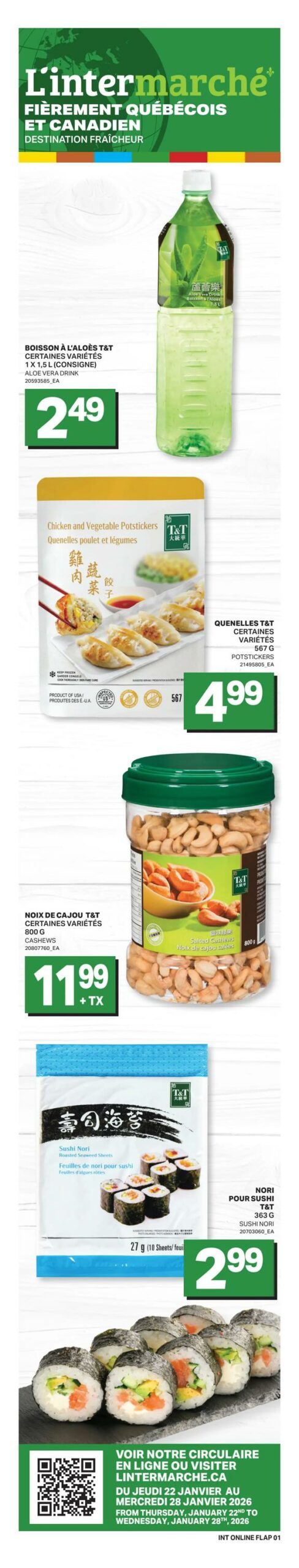 Circulaire intermarché Du 22 au 28 janvier 2026