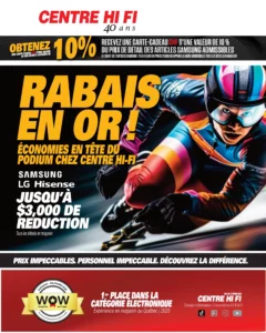 Circulaire Centre HI-FI du 6 au 12 février 2026