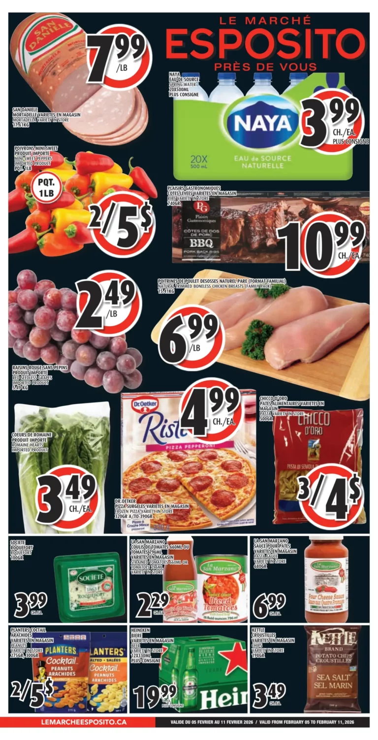 Circulaire Le Marché Esposito Du 5 au 11 février 2026