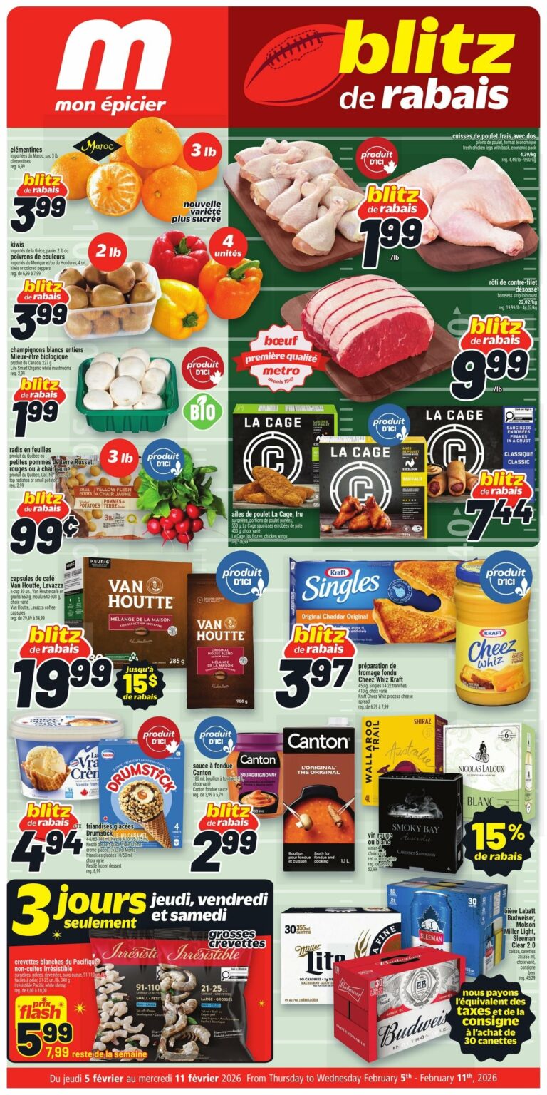 Circulaire Metro du 5 au 11 février 2026