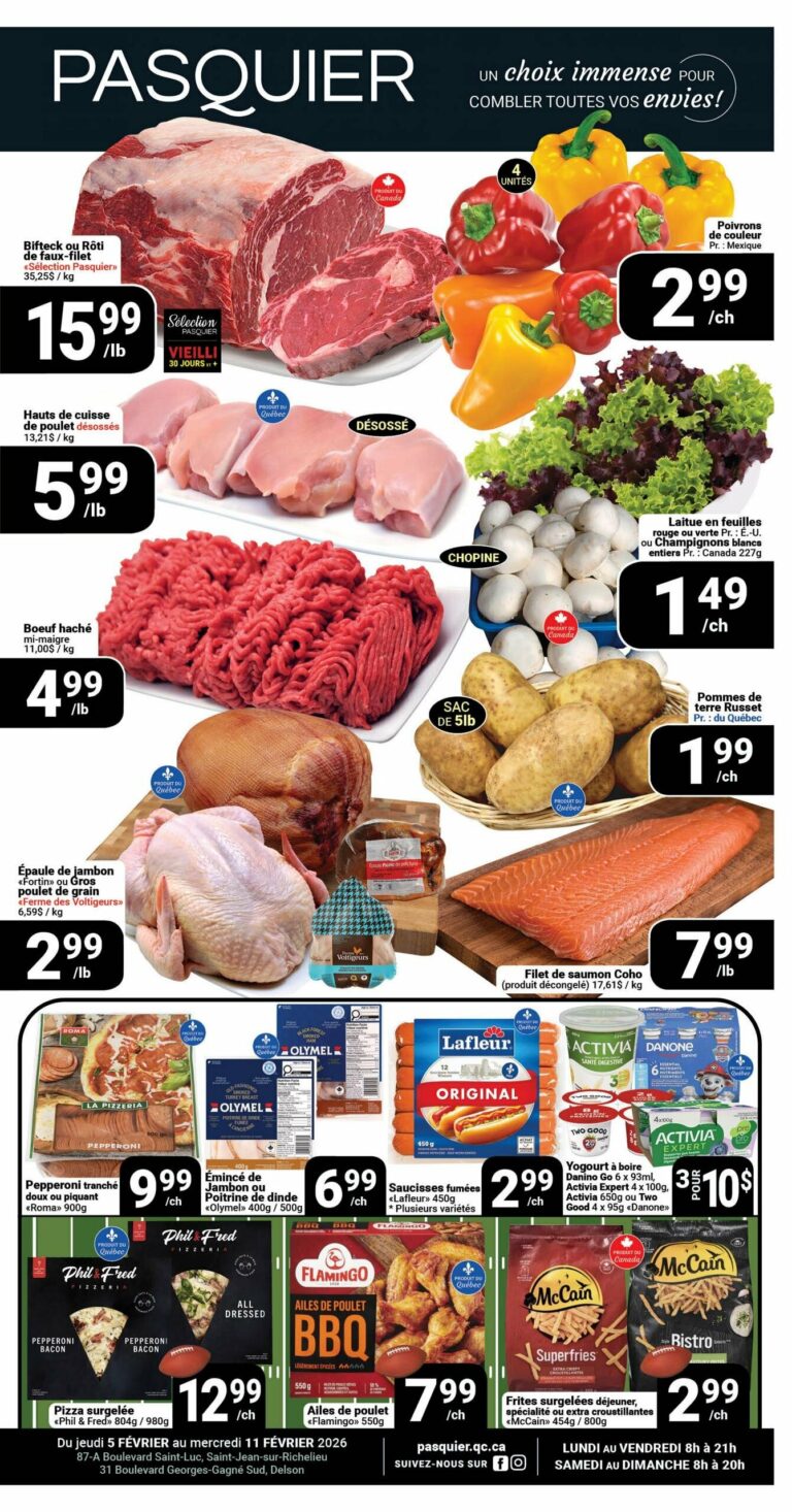 Circulaire Pasquier Du 5 au 11 février 2026