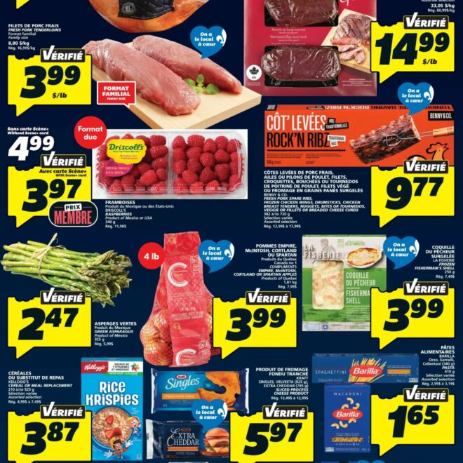 Circulaire IGA Québec Du 26 mars au 1 avril 2026