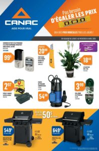 Circulaire Canac du 2 au 8 avril 2026