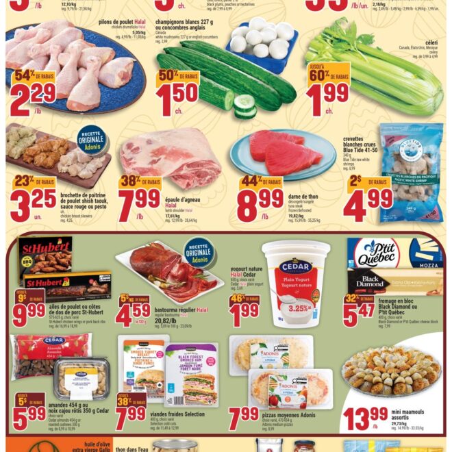 Circulaire Adonis du 9 au 15 avril 2026