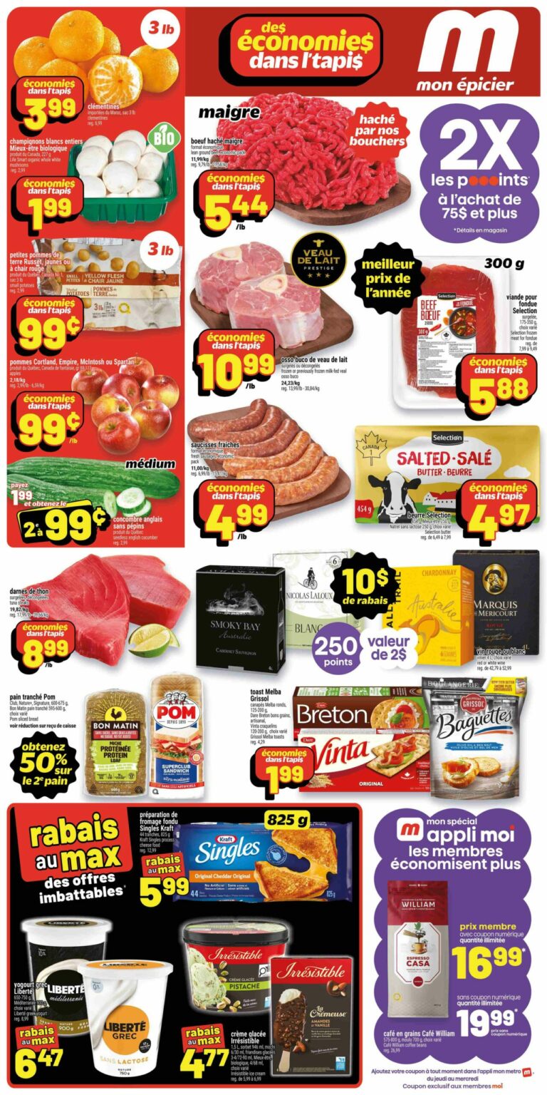 Circulaire Metro Du 26 mars au 1 avril 2026