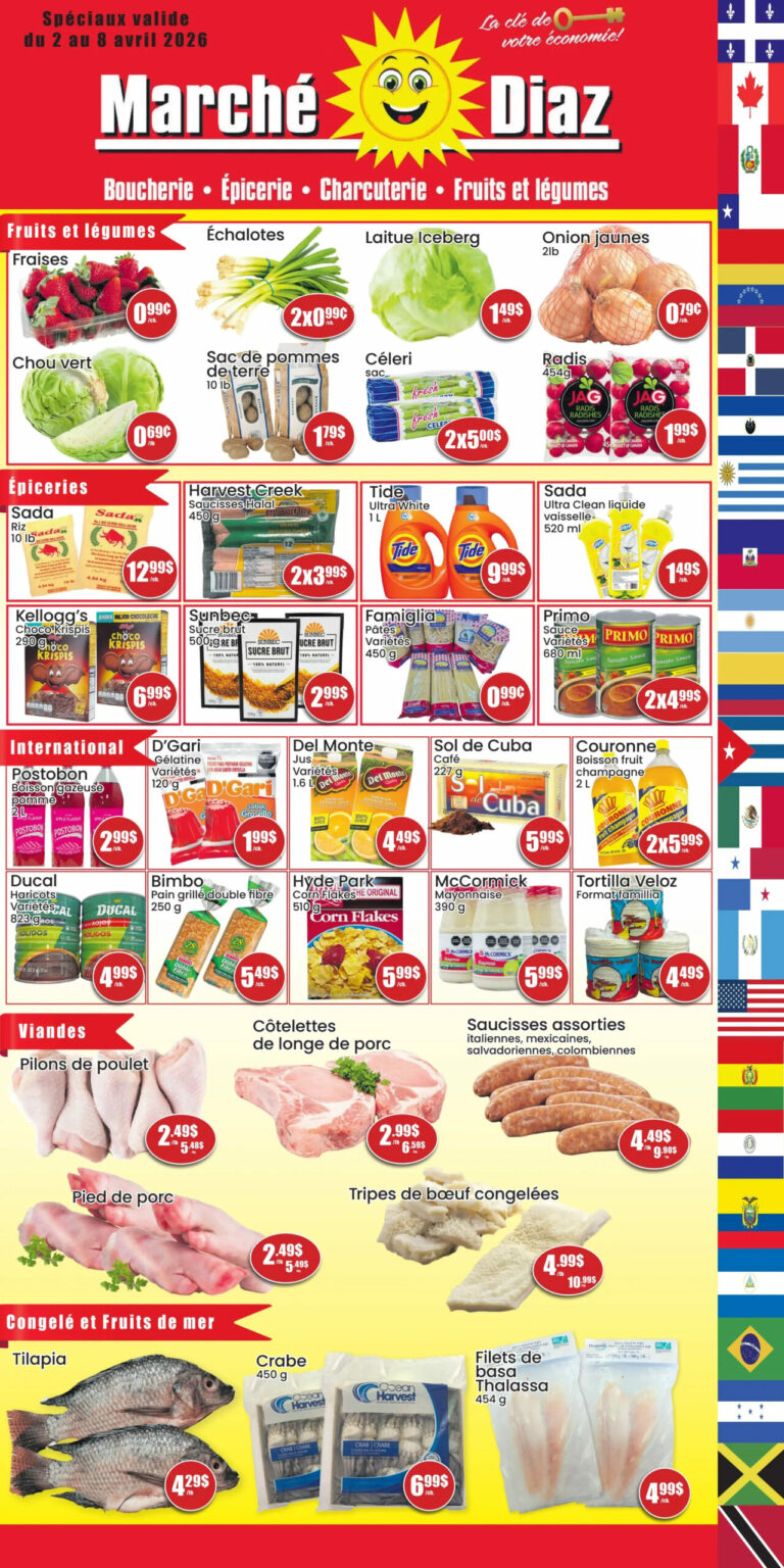 Circulaire Marché Diaz du 2 au 8 avril 2026