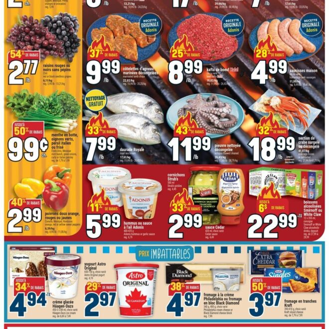 Circulaire Adonis Du 23 au 29 avril 2026