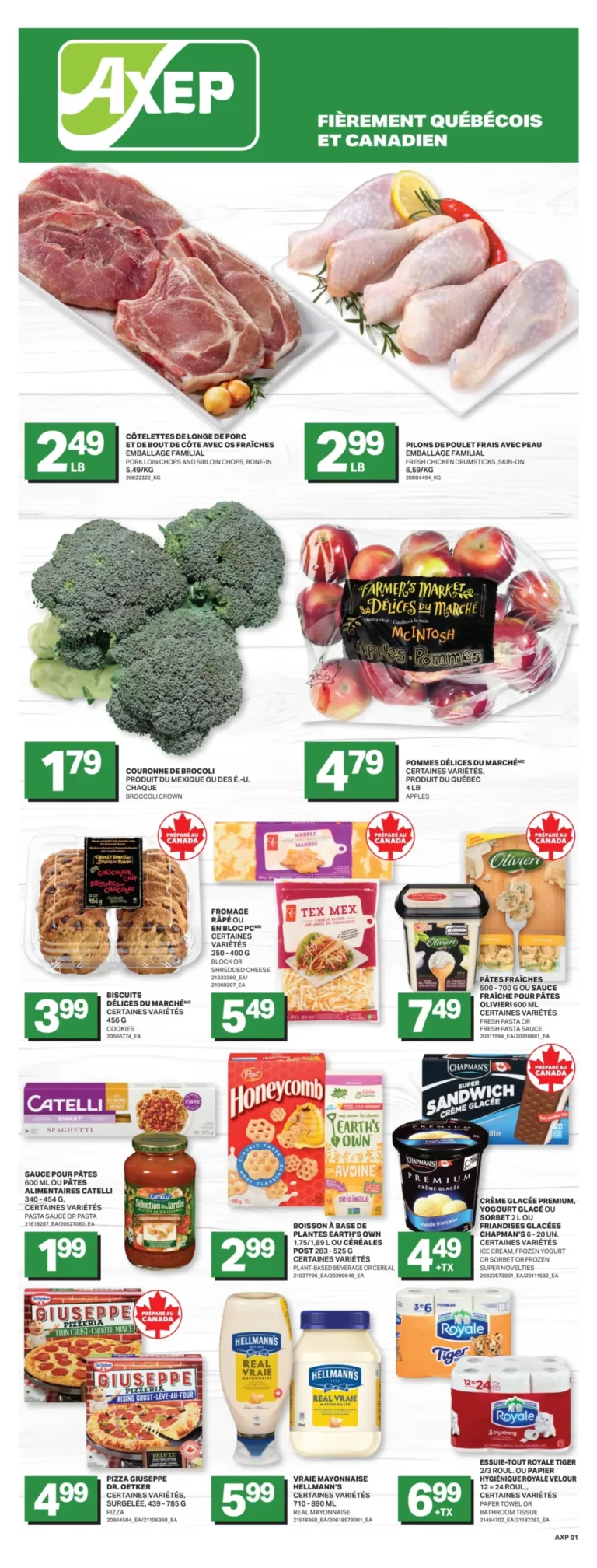 Circulaire Axep du 9 au 15 Avril 2026