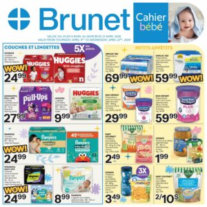 Circulaire Brunet cahier bébé du 9 au 22 avril 2026