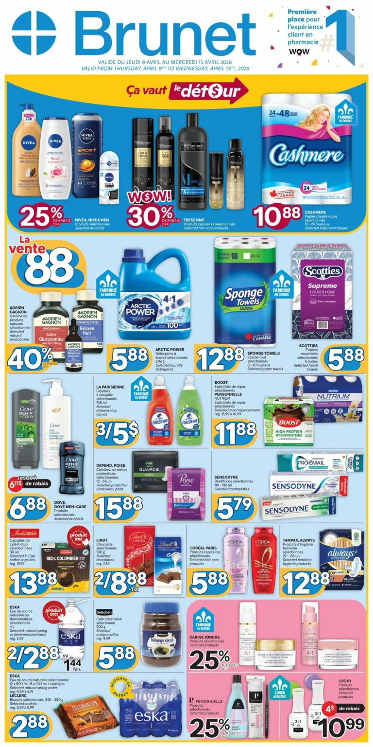 Circulaire Brunet Du 9 au 15 Avril 2026