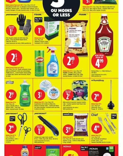 Circulaire Canadian Tire du 9 au 15 avril 2026